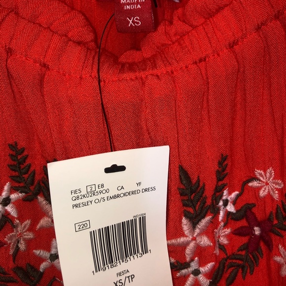 NWT Guess Presley Embroidered Dress - Picture 4 of 9